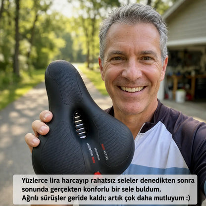 Reliva™ Konfor Sele 2.0 – Geniş ve Rahat Bisiklet Selesi